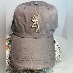 Browning adjustable Gray embroidered ball hat